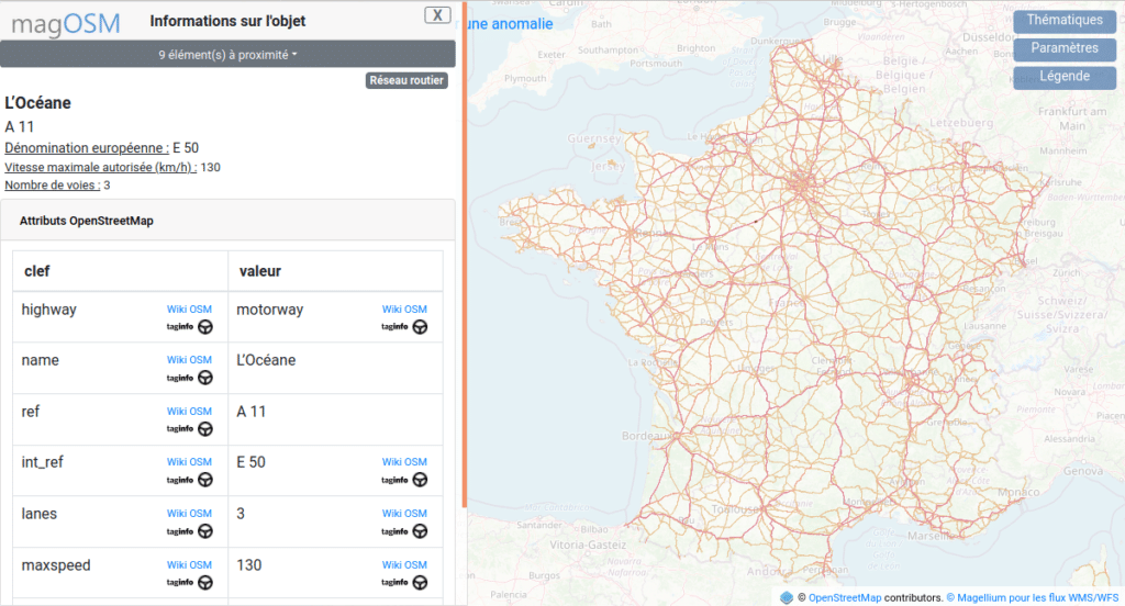 suivi de changement, magOSM, Magellium Artal Group, Openstreetmap (OSM)